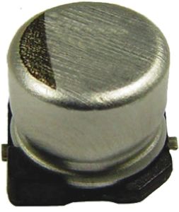 Panasonic Condensador De Polímero ZA, 56μF ±20%, 63V Dc, Montaje En Superficie, Paso 4.6mm, Dim. 10 X 10.2mm