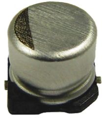 NIC Components NAZV, SMD Aluminium-Elektrolyt Kondensator 47μF ±20% / 6.3V Dc, Ø 5mm X 7.3mm, Bis 105°C
