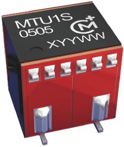 Murata Power Solutions Murata MTU1 DC/DC-Wandler 1W 12 V Dc IN, 5V Dc OUT / 200mA 1kV Dc Isoliert