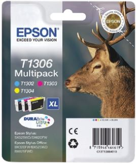 Epson T1306 Druckerpatrone Für Patrone Mehrfarbig 1 Stk./Pack