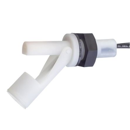 Sensata / Cynergy3 Sensata Cynergy3 RSF40 Series Horizontal Internal Polypropylene Float Switch, Float, 1m Cable, NO/NC, 300V ac Max, 300V