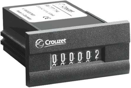 Crouzet计数器, CIM24系列, 机械显示, 24 V 直流电源, 计数模式 脉冲, 电压输入