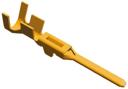 TE Connectivity MINI-MIC Crimp-Anschlussklemme Für Steckergehäuse AMP SUPERSEAL 1.5, Stecker, 0.75mm² / 1.5mm², Gold
