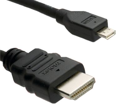 Câble HDMI RS PRO 1m HDMI Mâle → Micro HDMI Mâle