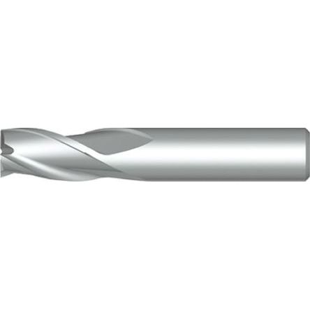 Dormer 键槽铣刀, 微粒碳制, 直柄, 7mm刀头直径, 3刃, 63 mm总长