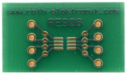 Roth Elektronik RE906, Double Sided Extender Board Multi Adapter Board FR4 23.5 X 13.5 X 1.5mm
