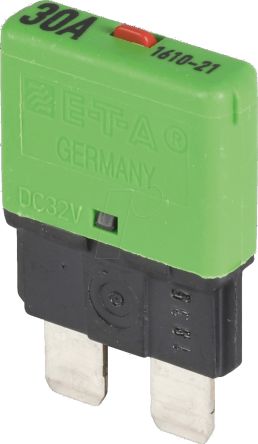 ETA 1616 Thermischer Überlastschalter / Thermischer Geräteschutzschalter, 1-polig, 30A, 32V