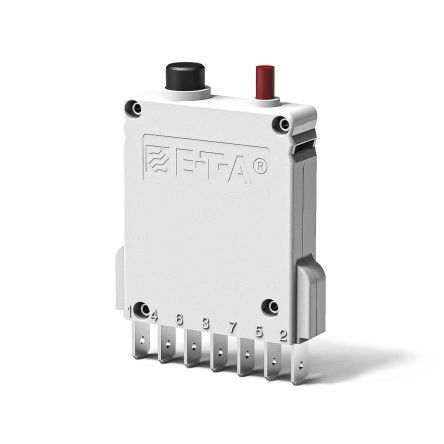 ETA 3600 Thermischer Überlastschalter / Thermischer Geräteschutzschalter, 1-polig, 1A, 250V 50 X 11.5 X 51mm,