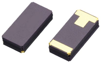 Micro Crystal 1.8432MHz Quarz, Oberflächenmontage, ±100ppm, 10pF, B. 3.7mm, H. 1.75mm, L. 8mm, SMD, 2-Pin