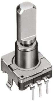 Alps Alpine Incremental Mechanical Rotary Encoder With A 6 Mm Flat Shaft (Not Indexed), Through Hole