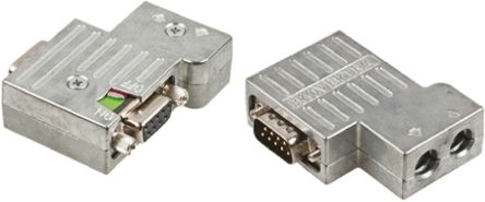 Provertha Conector D-sub Binder, Serie 40, Paso 13.0mm, Recto, Montaje De Cable, Hembra, Terminación Terminal Roscado