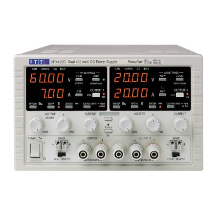 Aim-TTi CPX400D 2-Kanal Digital Labornetzgerät 840W, 0 → 60V / 0 → 20A