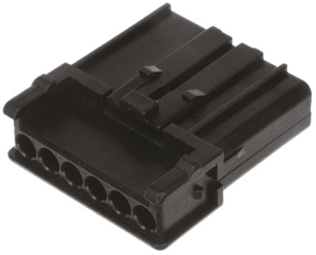 JAE MX44 Steckverbindergehäuse Buchse 3.5mm, 6-polig / 1-reihig Gerade, Kabelmontage Für Kfz-Steckverbinder