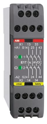 ABB 输出模块, E1T系列, 4输出, 24 V 直流