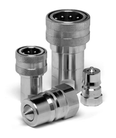 RS PRO Hydraulik-Schnellkupplung Für ISO 7241-1-B, Stecker, Kugelverriegelung Stahl, 3/4Zoll