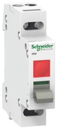 Schneider Electric 1P Pole Isolator Switch - 20A Maximum Current, IP40