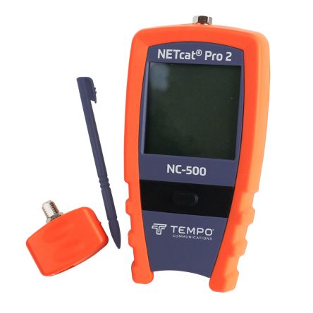 Tempo NC-500 Netzwerktester Mit Tonsignal, Kabelprüfgerät, Koaxial, STP, UTP