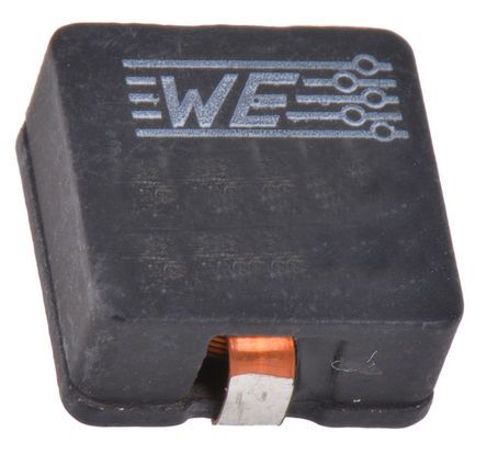 Wurth Elektronik WE-HCI Drosselspule, 2,2 μH 9A Mit WE-Superflux-Kern, 7040 Gehäuse 7mm / ±20%, 52MHz