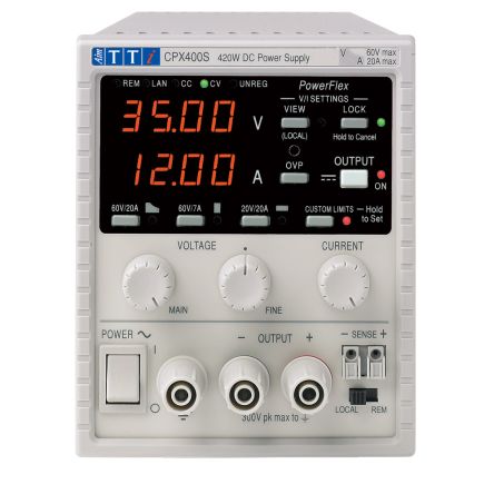 Aim-TTi CPX400S Digital Labornetzgerät 420W, 0 → 60V / 0 → 20A