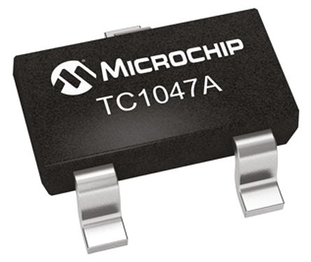 Microchip Sensor De Temperatura Y Tensión TC1047AVNBTR, Encapsulado SOT-23B 3 Pines, Interfaz Analógico
