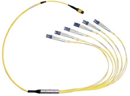 RS PRO Câble Fibre Optique 30m Avec Connecteur / LC, Mono-mode