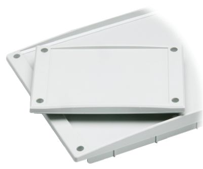 Fibox Polycarbonat Frontplatte, 257 X 157 X 30mm