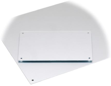 Fibox Aluminium Frontplatte, 289 X 1.5 X 189mm