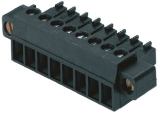 Weidmuller 3.81mm Pitch 3 Way Pluggable Terminal Block, Plug, Cable Mount, Screw Termination