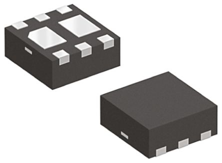Onsemi MOSFET, Canale P, 240 MΩ, 2,9 A, MicroFET 2 X 2, Montaggio Superficiale