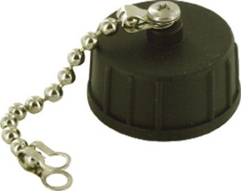 Amphenol Socapex Amphenol USB-A Kappe Mit Kette Für Feldbuchsen Der Serie USBBF, Buchse, IP68, Kunststoff