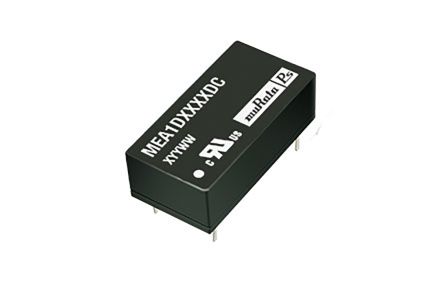 Murata Power Solutions Murata MEA1 DC/DC-Wandler 1W 15 V Dc IN, ±5V Dc OUT / ±100mA 1kV Dc Isoliert