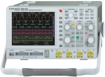 Rohde & Schwarz Osciloscopio Digital Almacenamiento Digital HMO2524, Calibrado RS, Canales:4 A, 250MHZ, Pantalla De