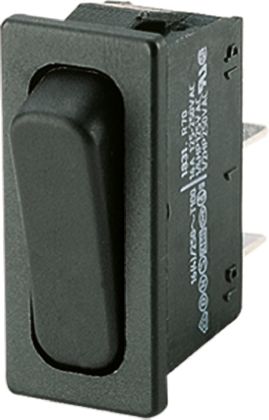 Marquardt Tafelmontage Wippschalter, 1-poliger Ein/Ausschalter Ein-Neutral-Aus, 4 A 11mm X 30mm, IP 40