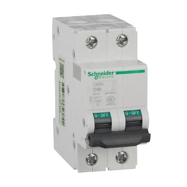 Schneider Electric Multi 9 Multi 9 MCB, 2P, 40A Curve C