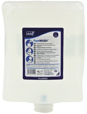SCJ Professional Pure Wash Handseife Geruchlos, Kartusche, Farblos, 4 L