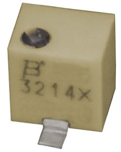 Bourns 3214 5-Gang SMD Trimmer-Potentiometer, Einstellung Von Oben, 10kΩ, ±10%, 0.25W, Pin, L. 3.5mm