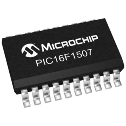 Microchip Microcontrolador PIC16F1507-I/SO, Núcleo PIC De 8bit, RAM 128 B, 20MHZ, SOIC De 20 Pines