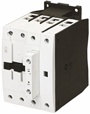Eaton Contactor, 110 V Ac Coil, 4-Pole, 80 A, 18.5 KW, 4NO, 400 V Ac