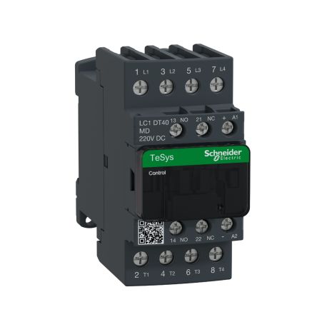 Schneider Electric TeSys D LC1D Leistungsschütz / 230 V Dc Spule, 4 -polig 4 Schließer, 690 Vac/dc / 40 A