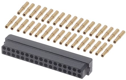 HARWIN Datamate Connector Kit Containing 17+17 DIL Female Socket