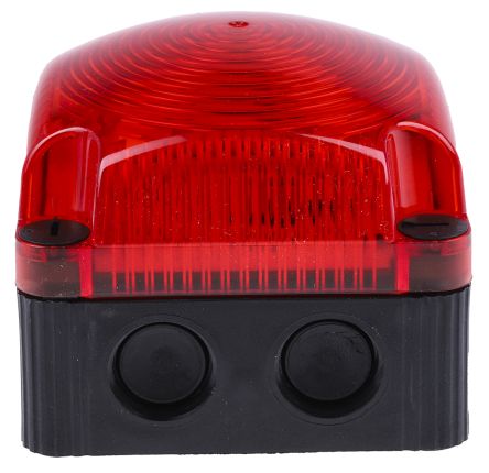 Werma BWM 853, LED Blitz Signalleuchte Rot, 24 V Dc X 72mm