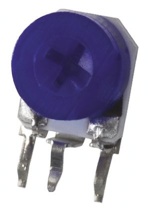 Bourns 3306 1-Gang THT Trimmer-Potentiometer, Seitliche Einstellung, 10kΩ, ±25%, 0.2W, Pin, L. 6.81mm
