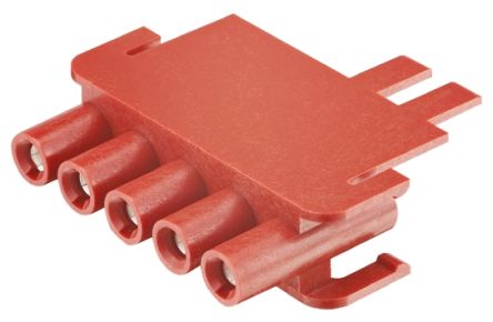 HARTING Han-Yellock Industrie-Steckverbinder Kontakteinsatz, 5-polig Buchse, Multiplikatoreinsatz Crimp