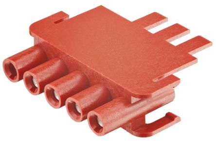 HARTING Han-Yellock Industrie-Steckverbinder Kontakteinsatz, 5-polig Buchse, Multiplikatoreinsatz Crimp