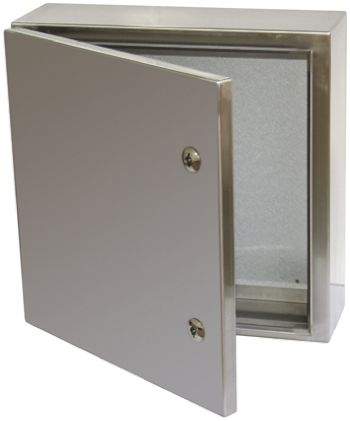 RS PRO 304 Stainless Steel Wall Box, IP66, 400 Mm X 400 Mm X 150mm