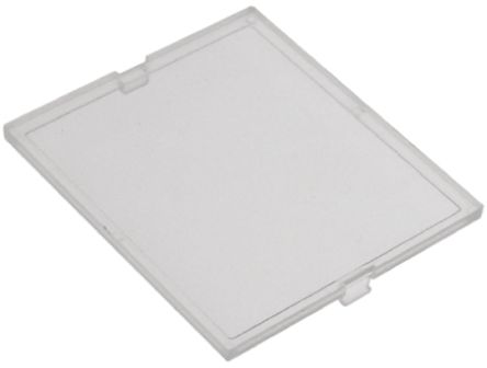 CAMDENBOSS Polycarbonate Cover For Use With CNMB DIN Rail Enclosure, 85 X 42 X 5mm