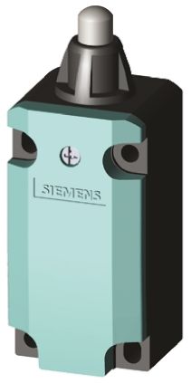 Siemens Interrupteur De Fin De Course 3SE5, Poussoir, 2NF/1NO