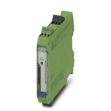 Phoenix Contact 1 Channel Galvanic Barrier, Repeater Power Supply, Current Input, Current Output, ATEX
