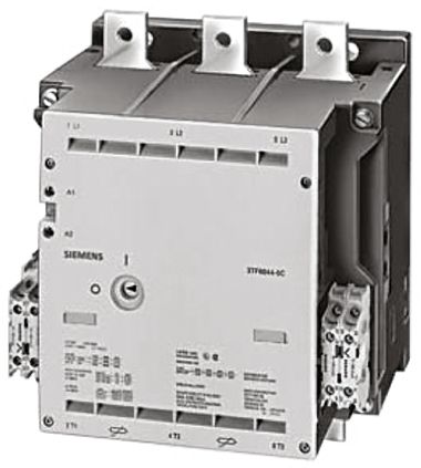 Siemens Contactor SIRIUS Innovation 3TF6 De 3 Polos, 3 NA, 700 A, Bobina 24 V Dc
