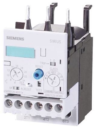 Siemens Overload Relay NO/NC, 4 A Contact Rating, 3P, SIRIUS